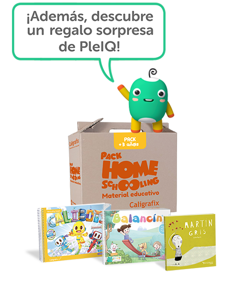 Caligrafix | Pack Homeschooling Playgroup +3